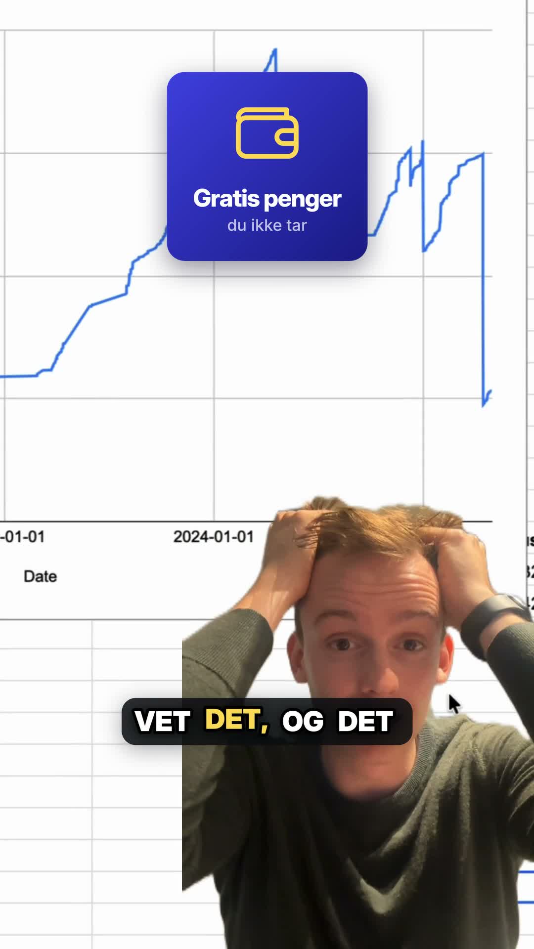 Magnus forklarer økonomi med egne tall og en graf
